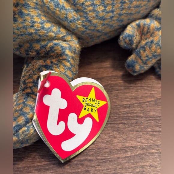 TY Beanie babies collection, Scaly, 1999. Plush Lizard - Picture 9 of 12